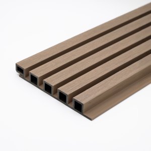 EazyClad 5S Wide Slatted Cladding Clay Biege