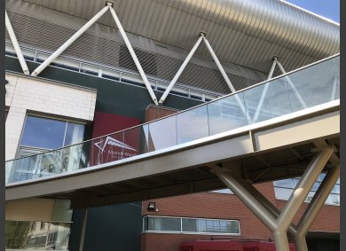 Leicester Tigers Rugby Stadium, Pedestrian Footbridge
