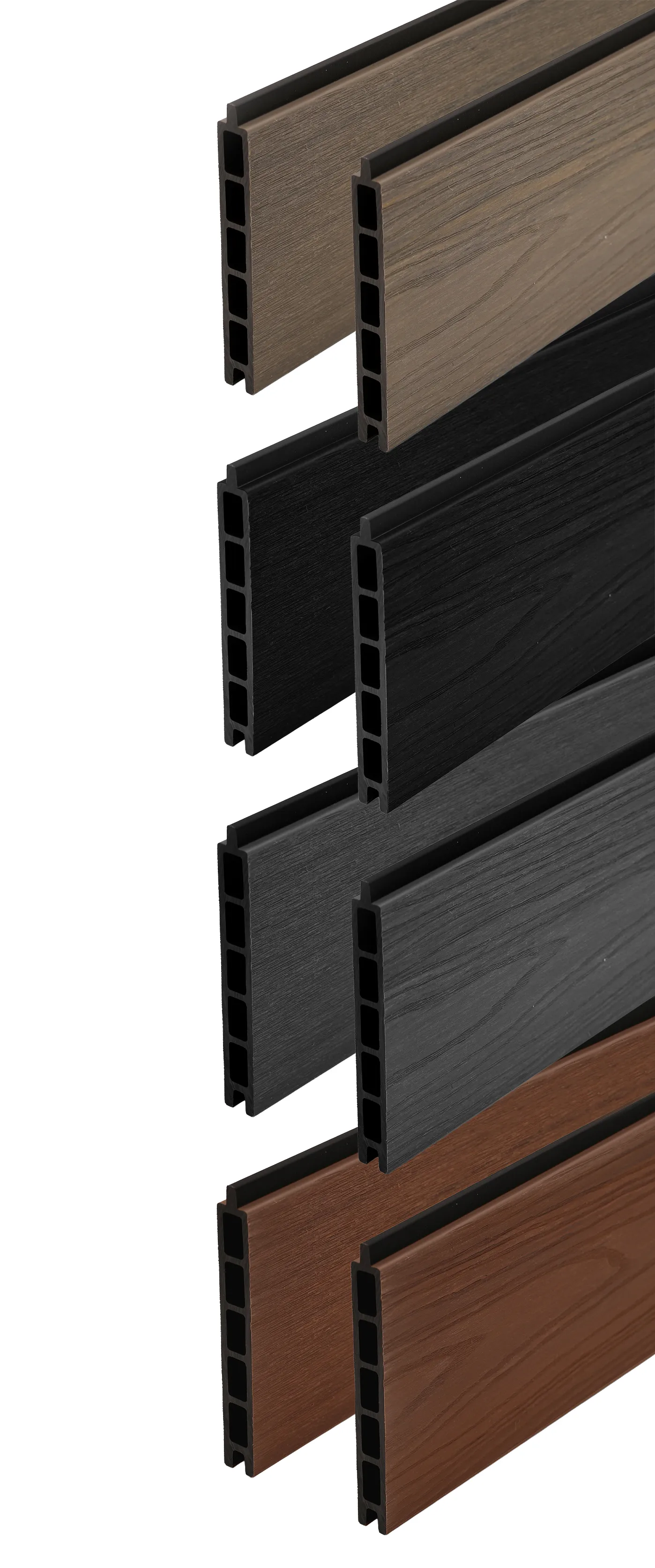 ScenicLiving Panel Fencing


	Dual-sided design offering both brushed and woodgrain finish
	Stackable tongue-and-groove construction for easy installation
	Durable &lsquo;capped&rsquo; composite with superior protection against fading, scratching and staining
	Made from responsibly-sourced and recycled materials
	Compatible with DuraPost&reg; fencing posts and accessories


Warranty: 25 Years

Colours: Ebony, Stone Grey, Oak, Monterey Beige

Finish: Brushed and Woodgrain (Dual-sided panels)

Panel Profile: 150mm (H) x 20mm (D) x 1830mm (L) &ndash; 13 panels required for a 6ft fence
