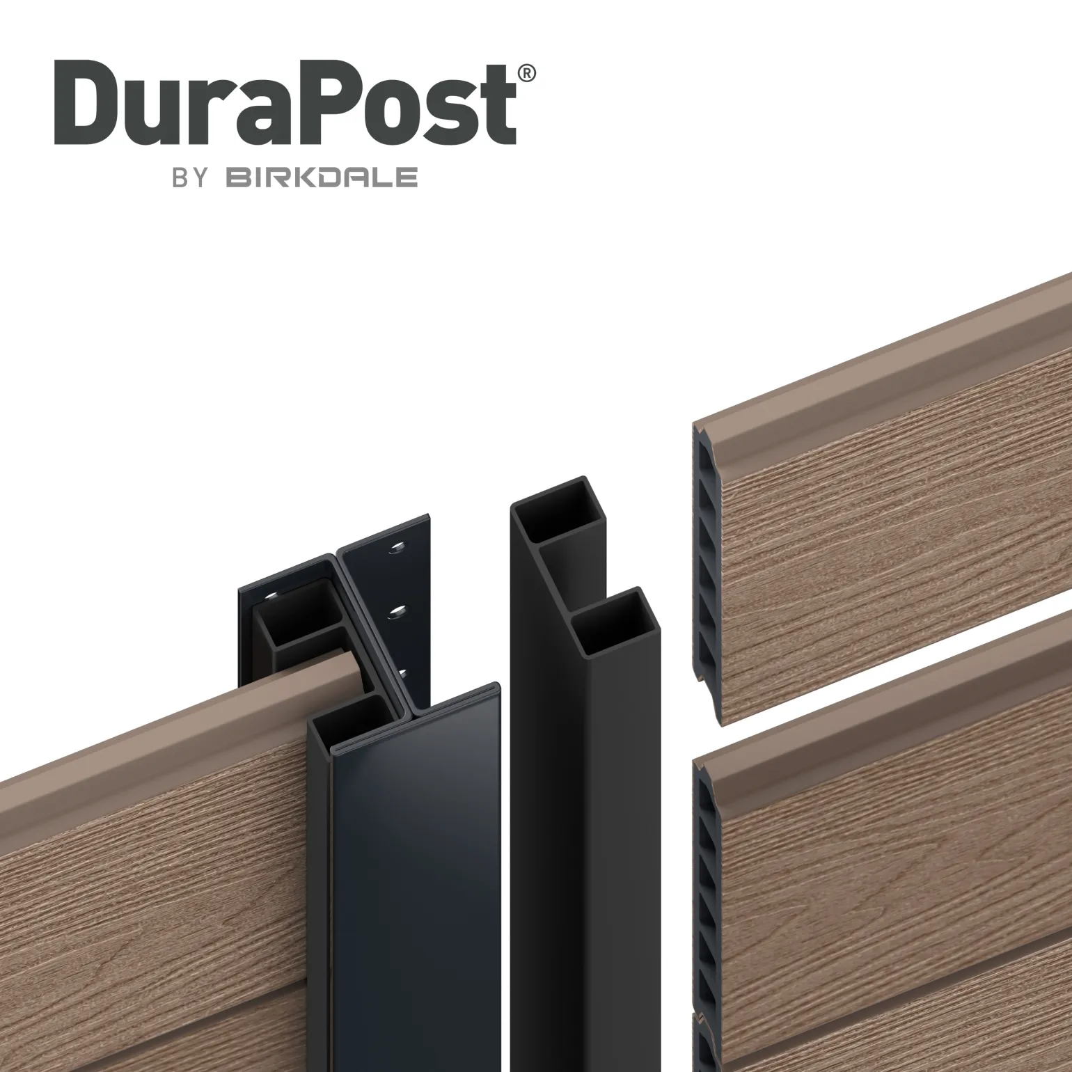 DuraPost CLASSIC Posts

Strong yet lightweight, H-shaped fence posts, compatible with virtually any wooden or composite fence panel, including ScenicLiving Panel Composite Fencing. Colour-matched accessories e.g. rails and caps, available.

Colours: Black, Anthracite, Sepia, Olive, Self-Colour Galvanised

Lengths: 1.8m, 2.4m, 2.7m and 3m
