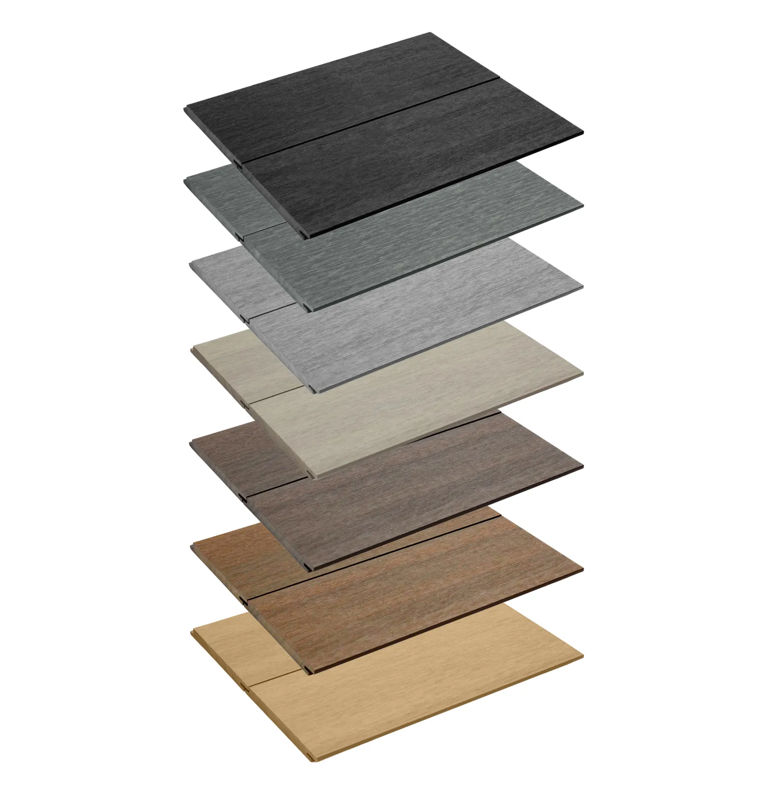 Ecoscape Forma Panel Composite Cladding 

A high quality, tongue-and-groove, panel-style composite cladding. It features an additional weather-resistant layer to protect against scratching and fading. 

Warranty: 25 years 

Colours: Midnight, Argent, Natural Oak, Spiced Oak, Silver Birch, Flint, Havana 

Cladding Module Dimensions: D 26mm x W 197.5mm x L 2500/3600mm 

Accessories: F Shape End Trim - 47mm x 47mm x 3600mm (Finished face 25mm x 47mm); Angle Trim - 40mm x 40mm x 3000mm (8mm trim thickness); Internal Corner Trim - 72mm x 72mm x 3600mm (Finished face 24mm x 24mm); Panel Reveal Trim - 47mm x 160mm x 3600mm (Finished face 25mm x 160mm); External Corner Trim - 58mm x 58mm x 3600mm (Finished face 40mm x 40mm); Joint Trim - 24mm x 79mm x 3600mm (Finished face 40mm); Finishing Trim - 15mm x 80mm x 3600mm; Colour-coded screw – 40mm; Aluminium Starter Bar – 3000mm; Aluminium Cladding Clips; Plastic pad;  Locking screw; Wood screw.

Contact Us     Shop Now     Free Sample Request