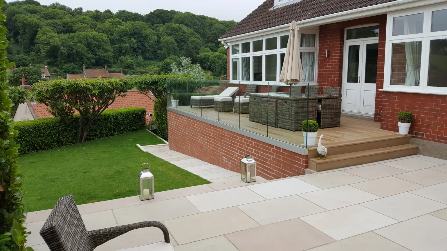 Glass Balustrades - Safety and Transparency 

Constructing any essential safety edge protection from glass offers the added advantages of transparency and timeless elegance. Ideal for indoor staircases and mezzanine floors as well as outdoor balcony and terrace areas, glass balustrades offer a contemporary finish that opens up any space. They provide a secure safety barrier while retaining the flow of natural light and keeping sightlines clear, providing uninterrupted views. 

Available as frameless systems or with round or square posts, the look of glass balustrades can be chosen to complement the wider architecture of a home. Built from durable, low-maintenance materials, these balustrades are as practical as they are beautiful — making them a go-to choice for today’s residential new-builds. 