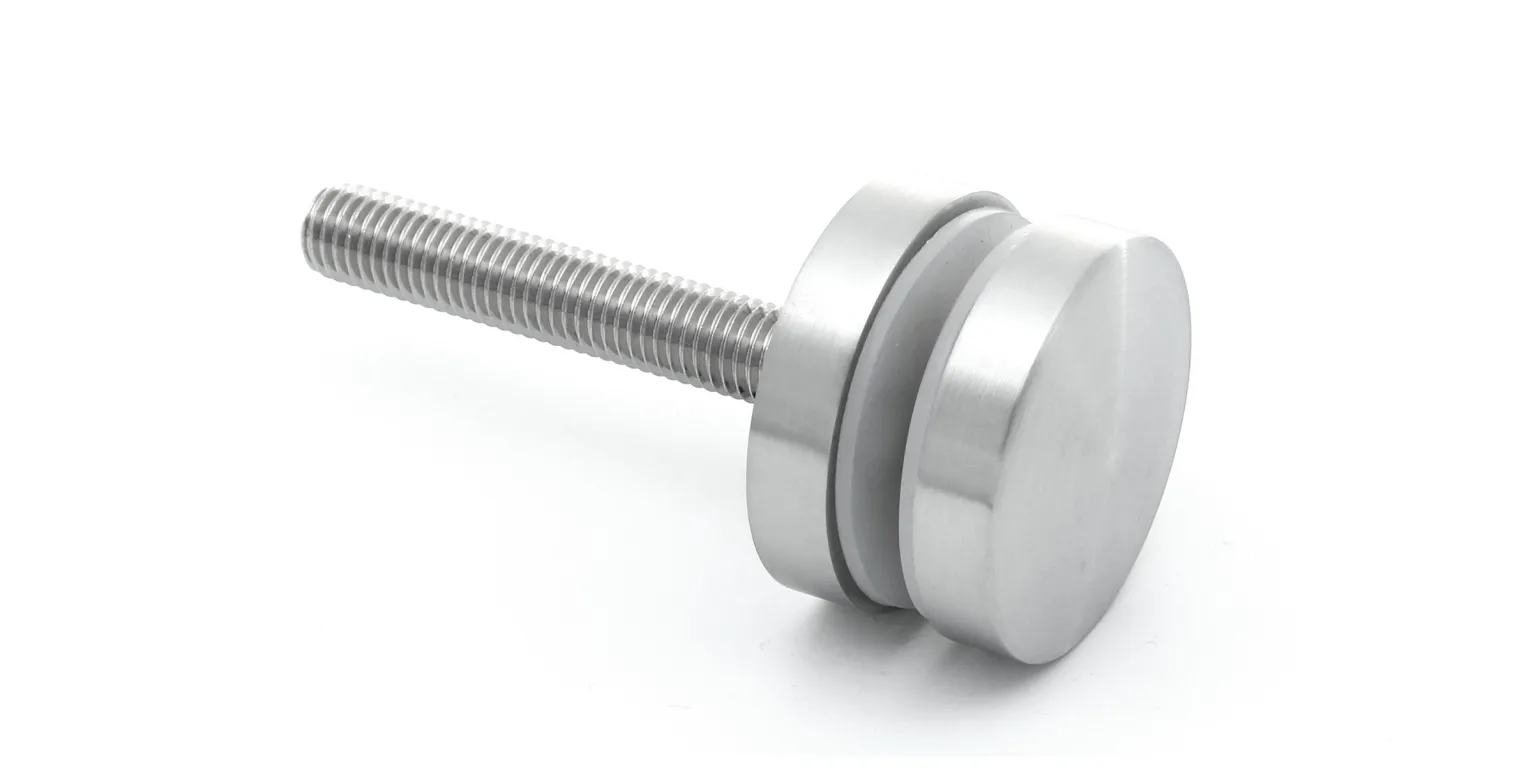 50mm Diameter Glass Stand-Off, 10mm Body, M10 

Features a 10mm body and is available to fix to either circular sections (42.4, 48.3mm) or a flat surface. Supplied in either 304 or 316 stainless steel, it suits a glass thickness of 8-21.5mm and requires a 22mm diameter hole in glass.

 

 

 
