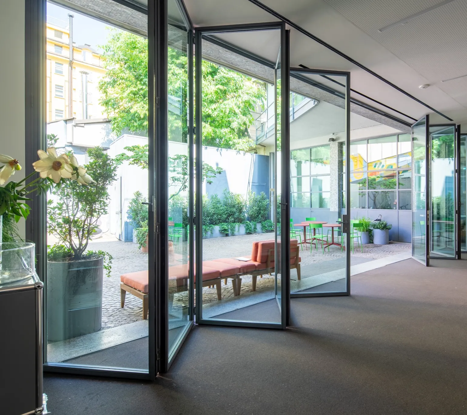 Slimline Steel Windows & Doors – Performance and Design Flexibility 

Slimline steel glazing systems are ideal for creating the clean lines and open-plan spaces used in modern residential architecture. These slim profiles support large expanses of glass, allowing natural light to flood living spaces and creating strong visual connections with outdoor areas.  

Available in pivoting, sliding, folding, or fixed configurations, these steel systems are highly adaptable and can be tailored to suit any design vision. Thermally broken and built to last, these systems offer excellent insulation, sound control, and security — all wrapped in a sleek, architectural frame. 

Beyond external facades, slimline glazing is just as impactful indoors. Used as internal partitions, doors, or even bespoke shower screens, steel glazing adds an elegant, industrial edge to interiors while maintaining transparency and a sense of openness.