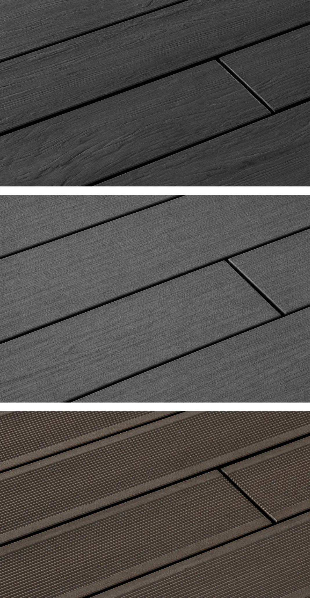 ScenicLiving Naturel Luxury Decking


	Offers a luxurious look and feel
	Available in three contemporary colours
	Versatile design, available in three slip-resistant surface finishes &ndash; brushed, ribbed and woodgrain
	Premium &lsquo;capped&rsquo; composite with a high resistance to fading, staining and scratching
	Flame-retardant flooring (Bfl-s1), suitable for commercial properties and public areas


Warranty: 25 years

Colours: Basalt Grey, Slate Grey, Rich Walnut

Finishes: Brushed, Ribbed or Woodgrain

Board Dimensions: 150mm (W) x 24mm (H) x 3200mm (L)

Accessories: Bullnose Trim, Angle Trim, Hidden T-clips, Starter/End Clips, Fixing Screws
